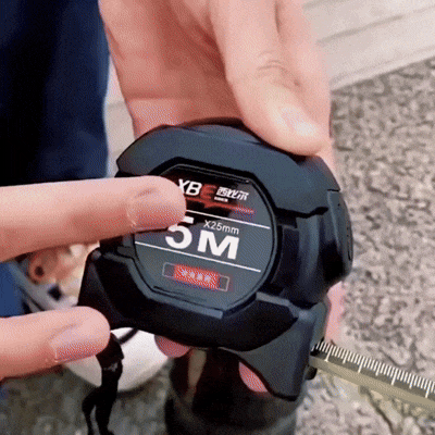 Flexómetro Indestructible Push-Automatic – 5M Precisión y Resistencia Total