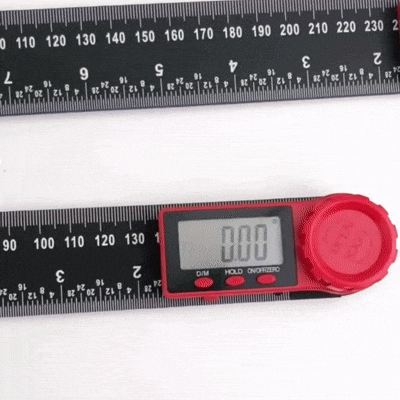 Goniómetro Digital PRO 12" – Precisión Total en Lectura de Ángulos y Longitudes