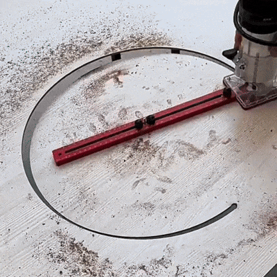 Plantilla Guía para Ruteadora de 68 cm – Corte Curvo, Preciso y Multifuncional