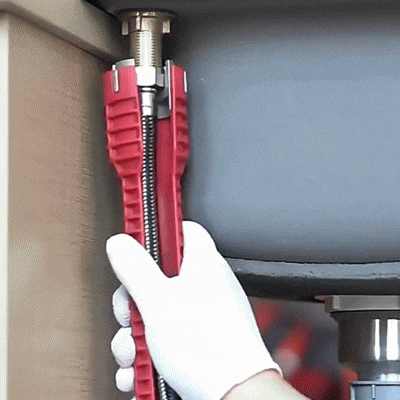 Llave para Gasfitería 8 en 1 – Diseño Largo, Multifuncional y Ergonómico