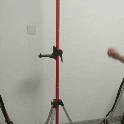 Trípode Huepar Profesional LP36 – Soporte Telescópico Láser de 52cm a 3.70m