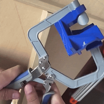 Prensa Alicate con Sistema para Tornillos Ocultos – Ensambles a 90° con Precisión Profesional