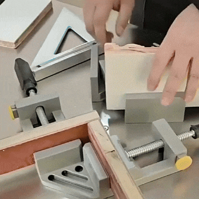 Prensa Esquinera PRO de 90° en Aluminio – Ensambles Precisos para Carpintería y Soldadura