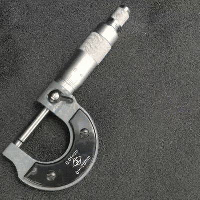 Micrómetro Exterior Métrico 0–25 mm