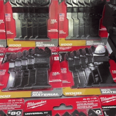 Juego de Hojas Oscilantes Universal Fit Open-LOK x5 ( Milwaukee 49-25-1135)