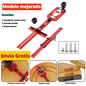Plantilla Guía Pro para Ruteadora de 70cm - Multiuso