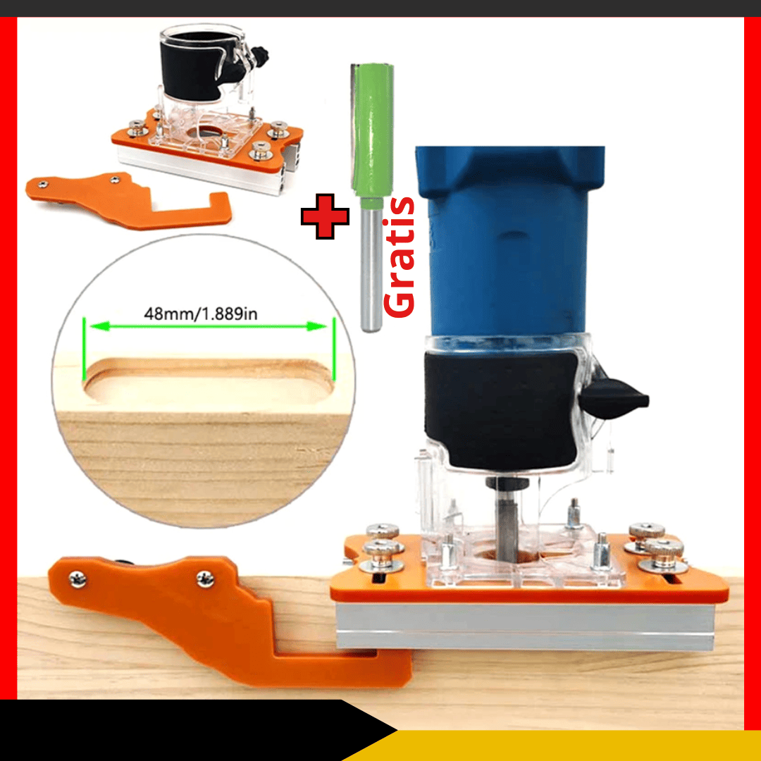 Base para Ruteadora – Set Completo para Conector Invisible