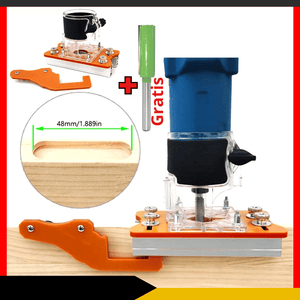 Base para Ruteadora – Set Completo para Conector Invisible