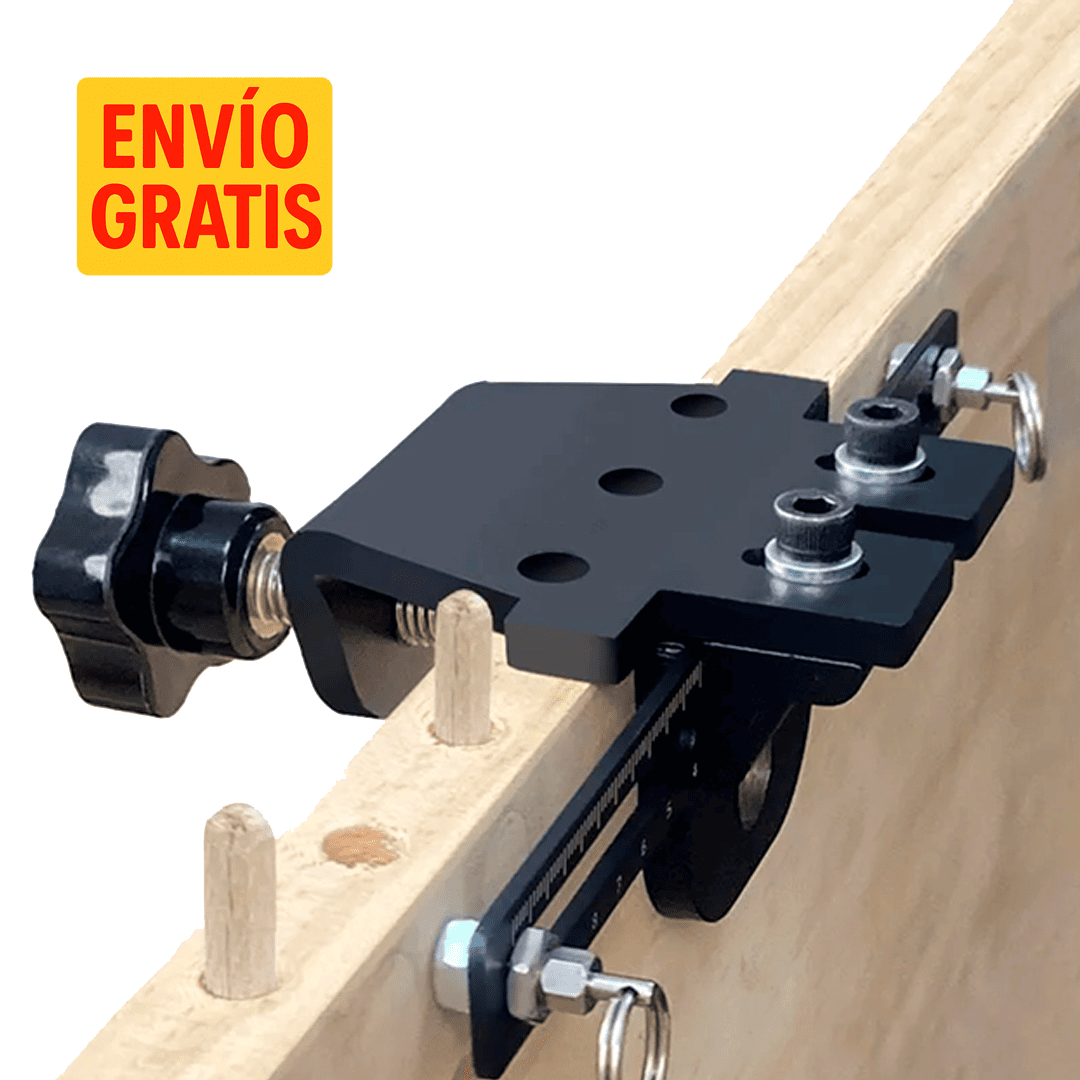 Plantilla Sistema Minifix + Copiador – Precisión y Versatilidad en Ensambles de Carpintería