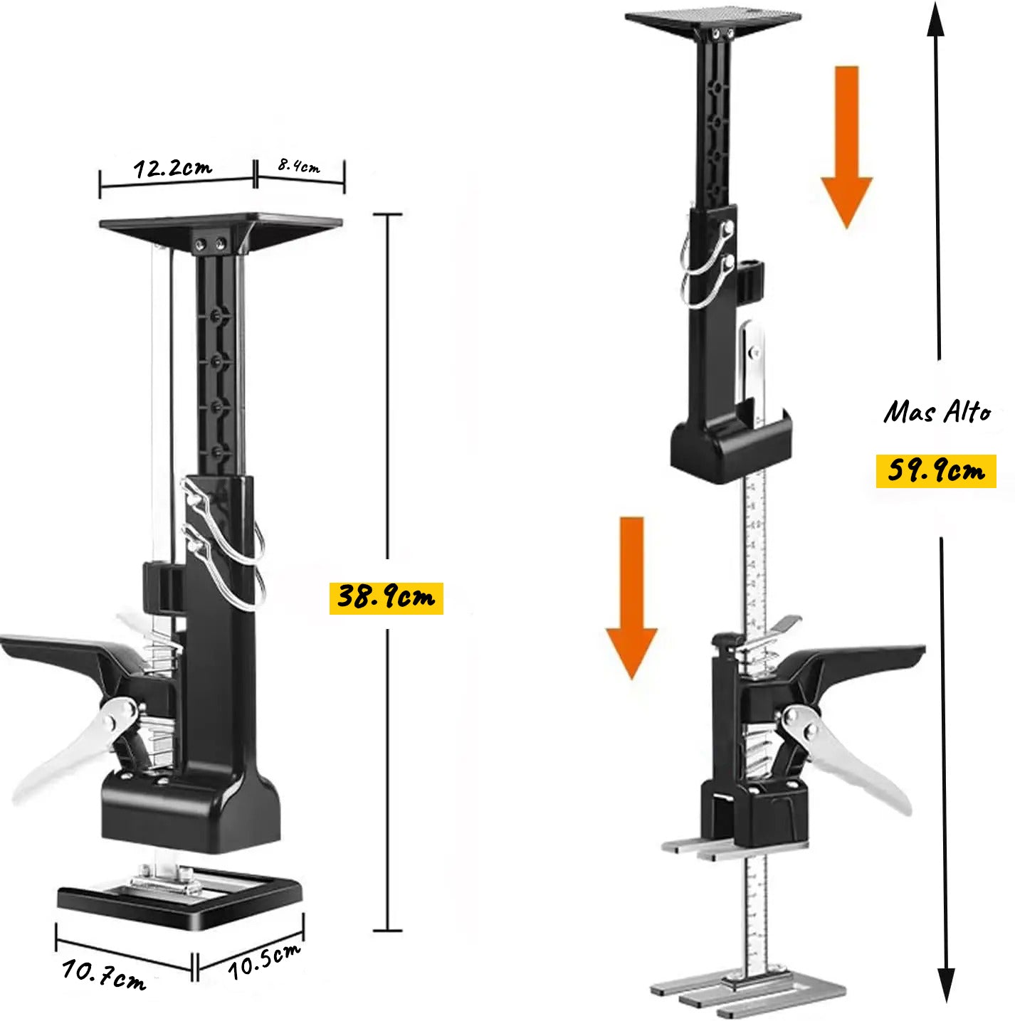 Prensa Elevadora 3 en 1 Multiuso Capacidad de 200 Kg