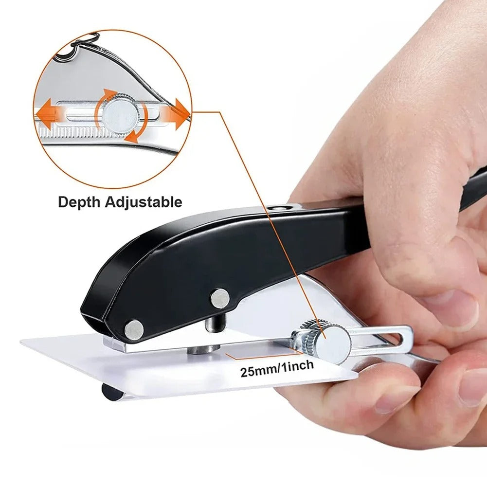 Perforadora PRO de Cantos Delgado -8mm