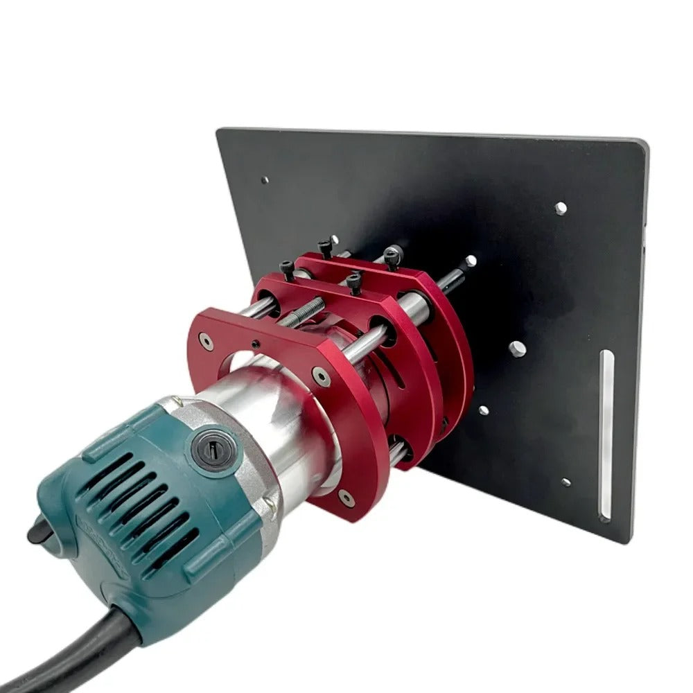 Placa de Inserción con Elevador para Ruteadora y con Tarjeta Calibrador