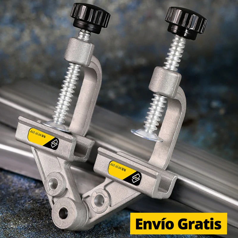 Abrazadera de Angulo Para Soldadura y Carpintería