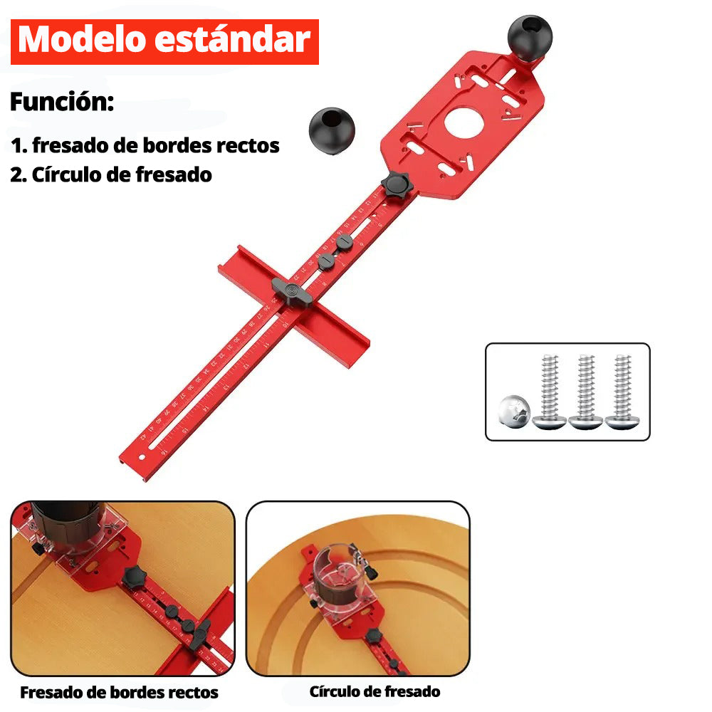 Plantilla Guía Pro para Ruteadora de 70cm - Multiuso