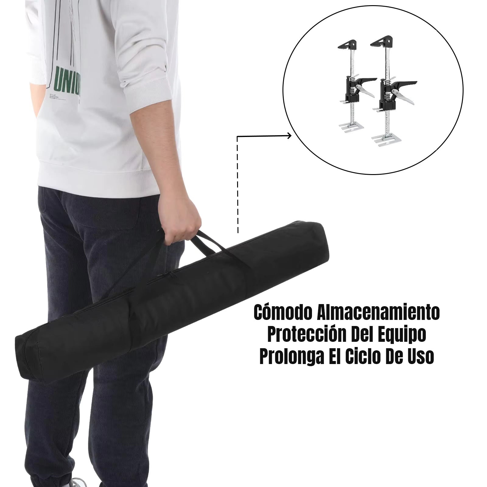 Prensa Elevador 2 En 1 - Multiuso Con Capacidad De 200kg