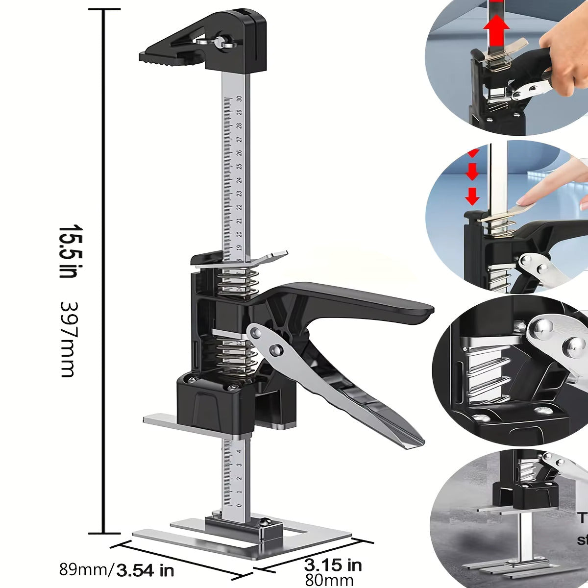 PRENSA ELEVADOR 2 EN 1 - MULTIUSO CAPACIDAD DE 200 KG - COD:100412
