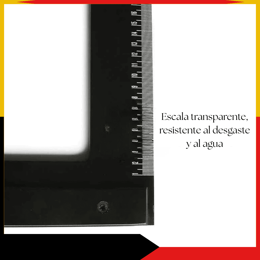 Escuadra Tipo “R” de 150 cm para Vidriería – Corte Preciso y Alineación Perfecta