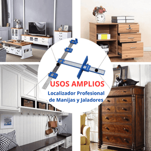 Plantilla Guía para Agujeros de Manijas – Kit Profesional en Estuche Original