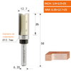 Fresa Copiadora 25 mm con Rodamiento – ARDEN