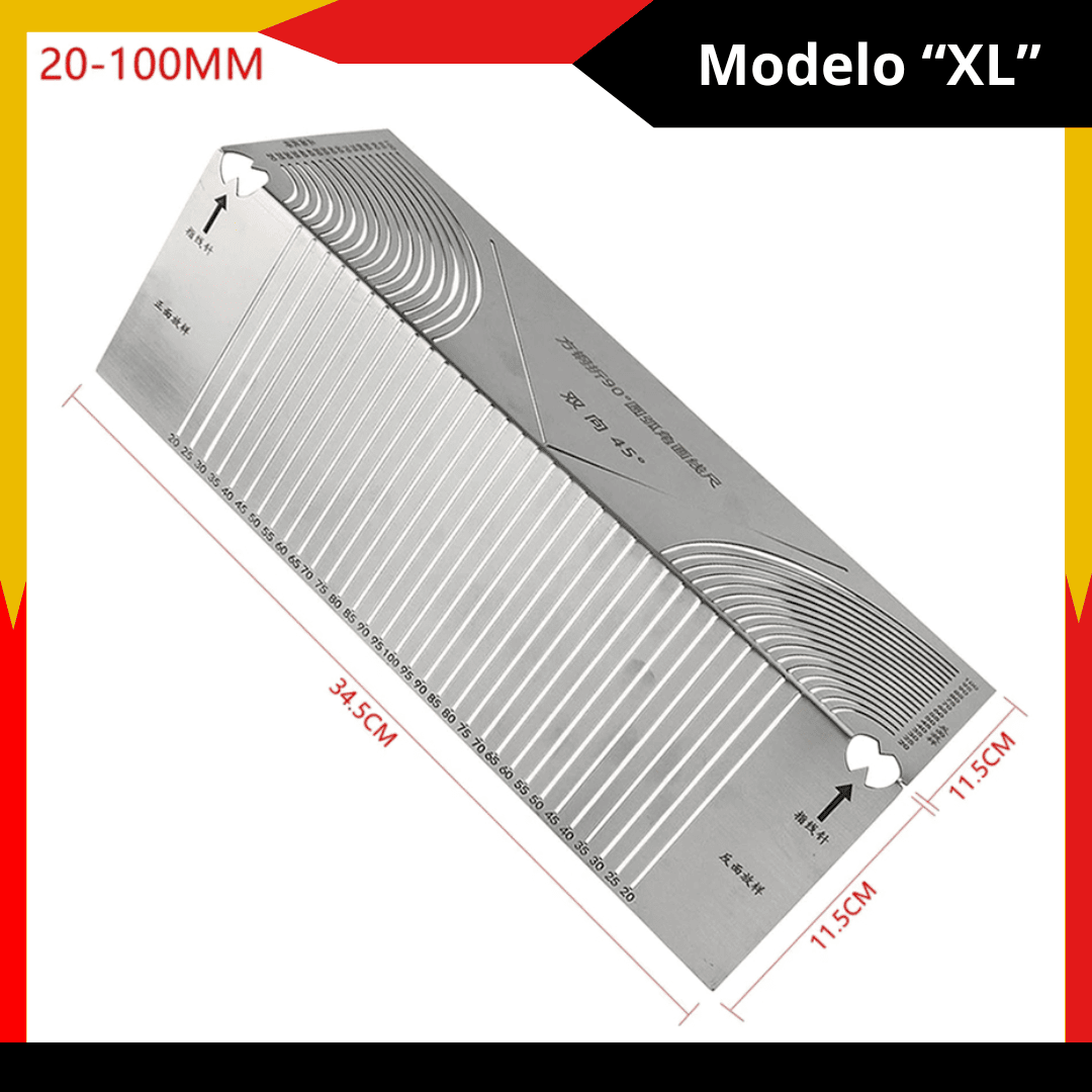 Escuadra Tipo 3D en Acero Inoxidable – Modelos “S” y “XL”