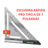 Escuadra Rápida PRO 7" y 12" – Tipo Carpintero