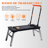 Mesa de Trabajo 7 en 1 Multifuncional – Plegable, Portátil y Súper Resistente
