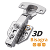 Bisagra Cierre Suave 3D de 35mm Lateral – Ajuste Tridimensional para Muebles de Alta Precisión