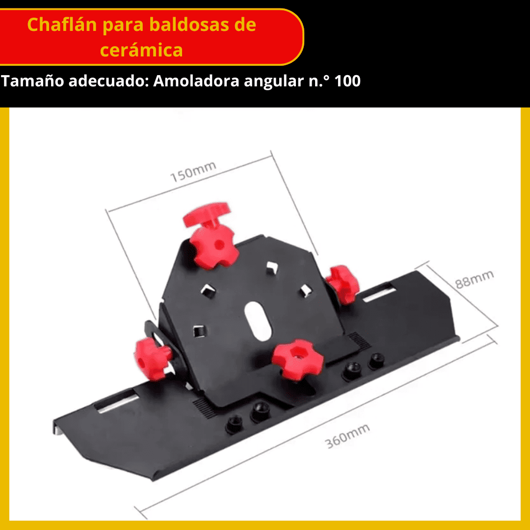 Adaptador de 45° para Amoladora Importada – Cortes Precisos en Porcelanato y Cerámica