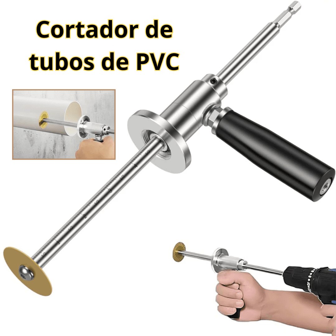 Cortador de Tubos PRO – Corte Interno para PVC