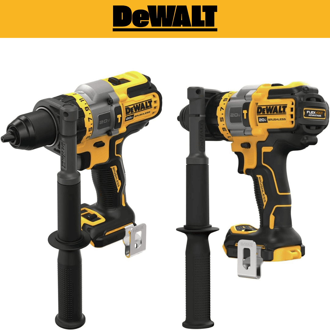 Combo DeWALT Taladro Percutor DCD999 + Atornillador de Impacto DCF887 – Potencia FLEXVOLT y Precisión Compacta