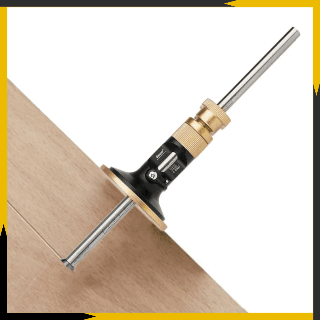 Gramil Métrico con Rueda Cortante – Precisión de Marcado en Carpintería Fina