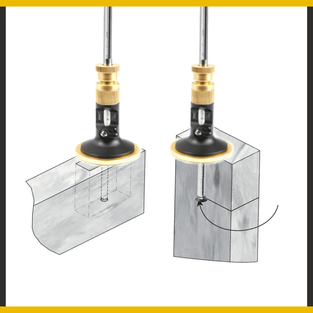 Gramil Métrico con Rueda Cortante – Precisión de Marcado en Carpintería Fina