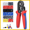 Prensa para Terminal Tubular AWG23-7 con Set de 1200 Terminales – Engarzado Preciso y Profesional