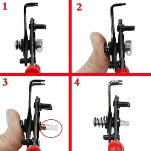 Alicate Pinza Saca Seguro Multiuso 4 en 1 – Para Anillos Internos y Externos con Cambio Rápido