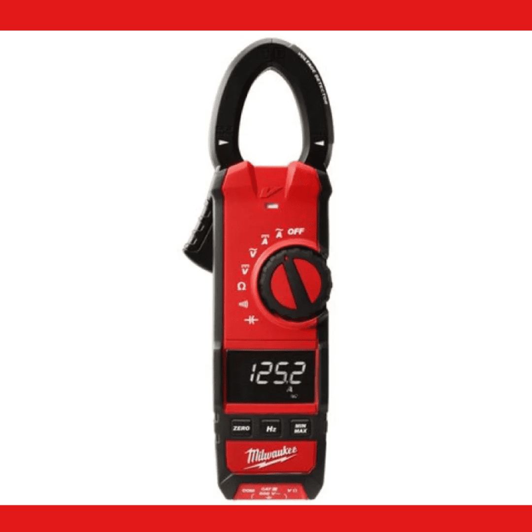 Amperímetro de Gancho Milwaukee 2236-20 – Medición Precisa para HVAC/R y Electricistas Profesionales