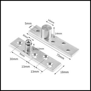 Bisagras Giratorias de 360° en Acero Inoxidable –  Central o Lateral