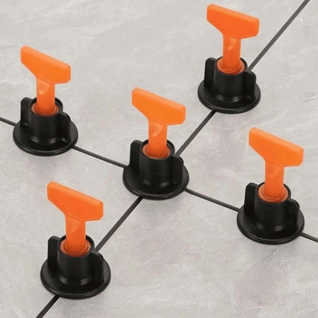 Niveladores Reutilizables TX50 + Llave Especial – Sistema de 50 Piezas para Instalación de Baldosas