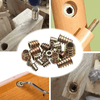 Tuercas de Inserción Roscadas – M6, M8 y M10 con Cabeza Hexagonal y Brida
