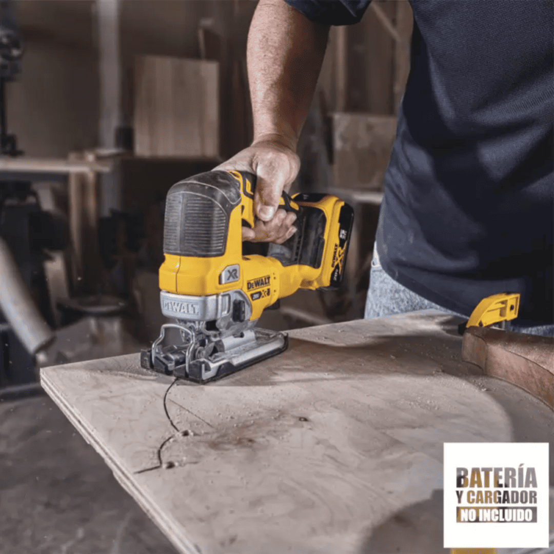 Sierra Caladora Inalámbrica DeWALT DCS334B XR 20V – 3200 CPM Baretool