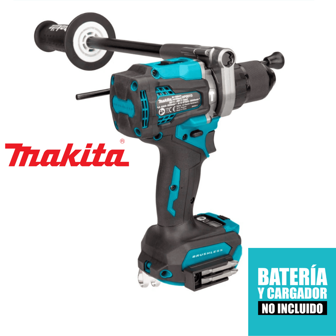 Taladro Percutor MAKITA GPH01 XGT 40V – Potencia y Control para Trabajo Pesado