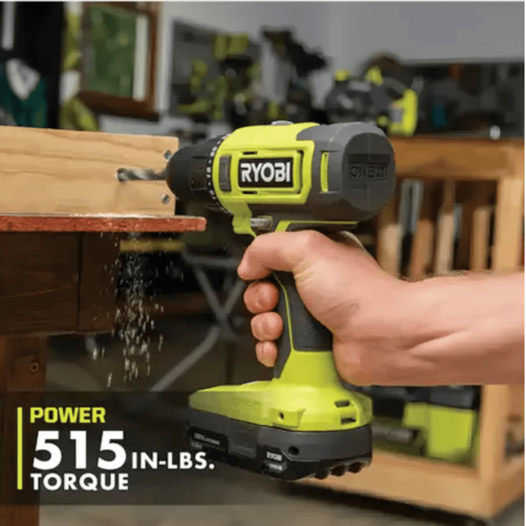 Kit Combinado RYOBI ONE+ PCL1200K2 – Taladro + Atornillador de Impacto 18V con Baterías y Cargador