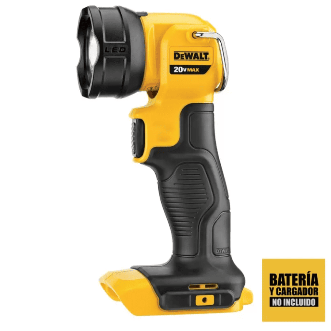 Linterna de Trabajo LED Dewalt DCL040 20V MAX – Iluminación Precisa en Cada Rincón