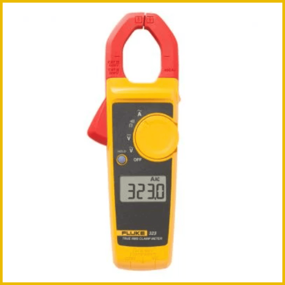 Pinza Amperimétrica Fluke 323 – Precisión RMS en Corriente CA hasta 400 A