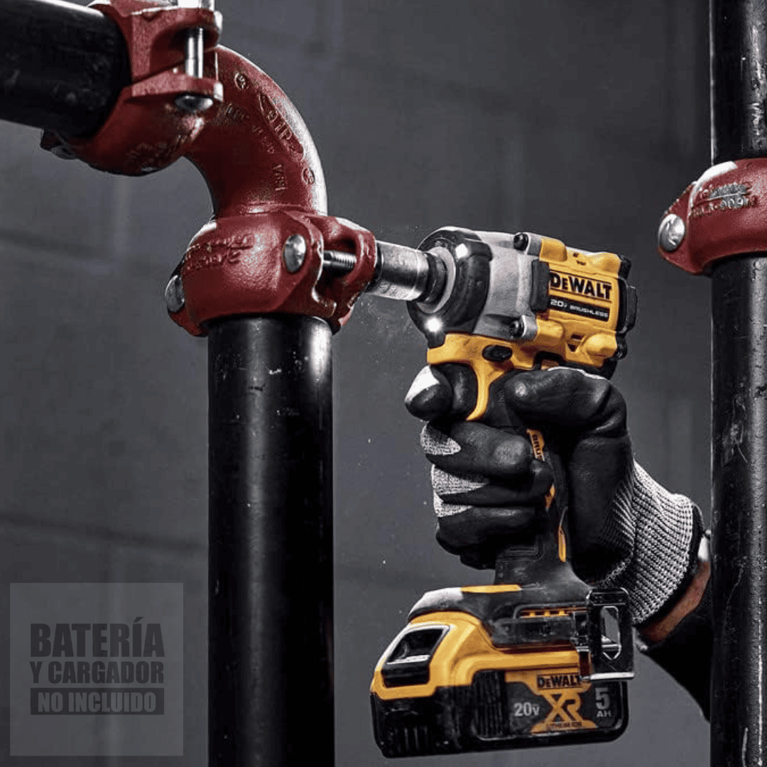 Llave de Impacto Inalámbrica DEWALT ATOMIC 20V MAX 1/2" DCF921 – Potencia Compacta con Control Total
