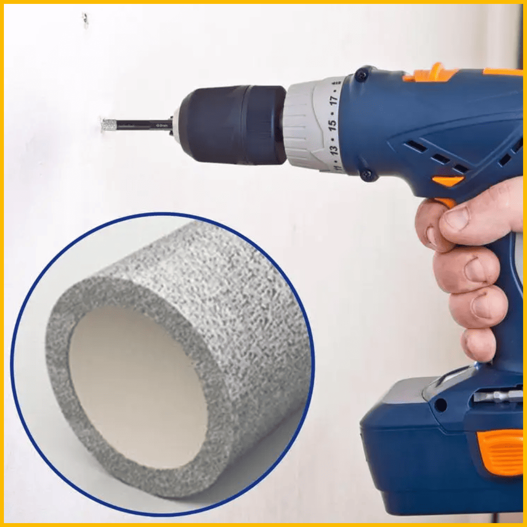 Broca Diamantada PRO – Perforación Rápida en Cerámica, Porcelanato, Mármol y Granito