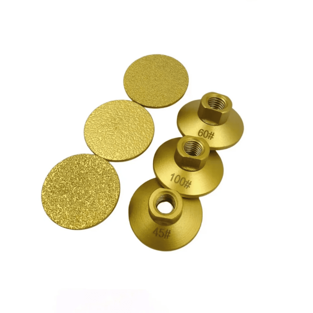 Set 3 Piezas – Disco Cabezal Plano de Pulido