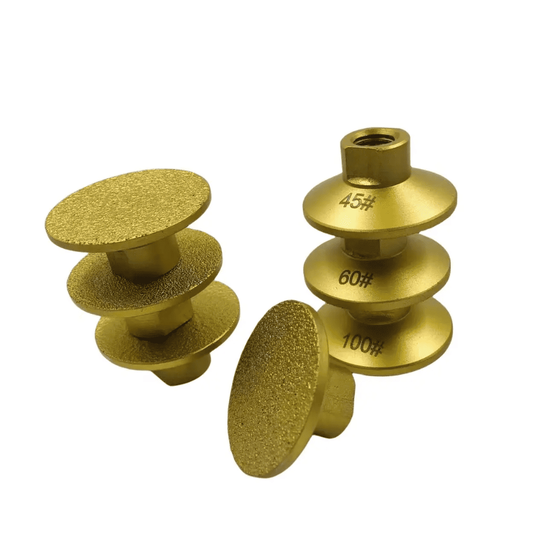 Set 3 Piezas – Disco Cabezal Plano de Pulido