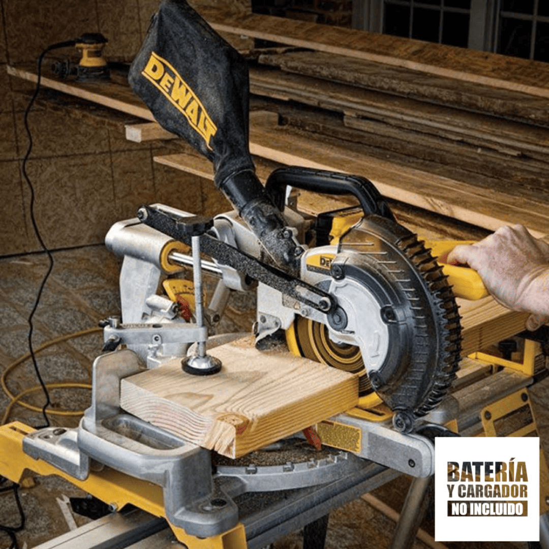 SIERRA INGLETEADORA TELESCOPICA 7 1/4 - 4100 RPM  DEWALT DCS361B - COD:100720