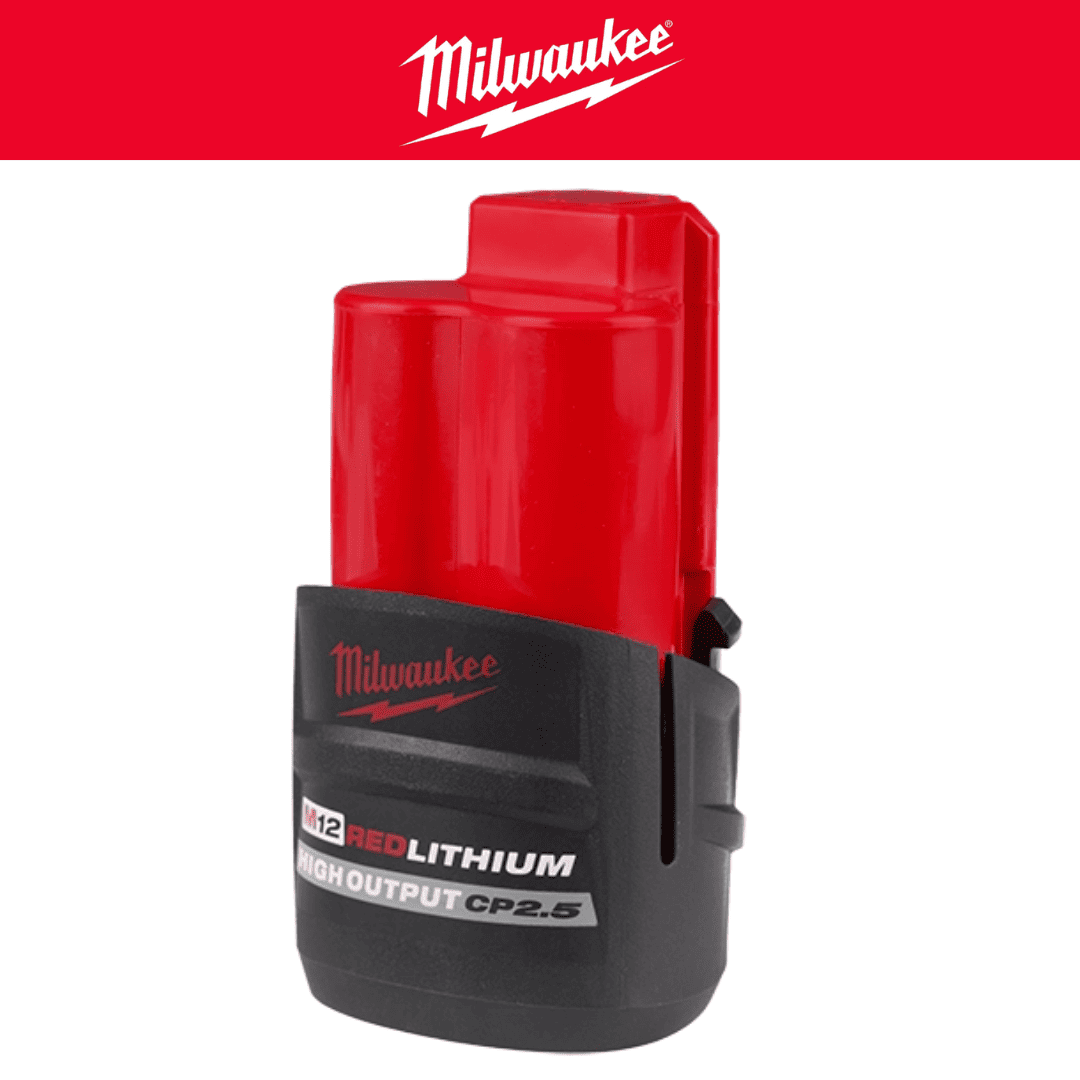 Batería HIGH OUTPUT M12  - cp2.5AH Milwaukee COD: 100753