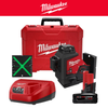 NIVEL LÁSER VERDE DE 3 PLANOS EN 360° M12™ MILWAUKEE 3632-21 - CODIGO:100668